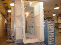 Used Nordson Powder Booth, 2002L, Used Cartridge Powder Booth