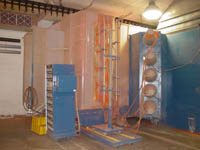 Used Nordson Powder Booth, CK, Powder Coating Equipment